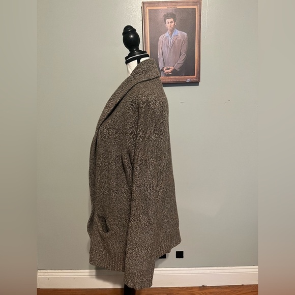 Wallace shawl cardigan merino wool - Picture 4 of 7